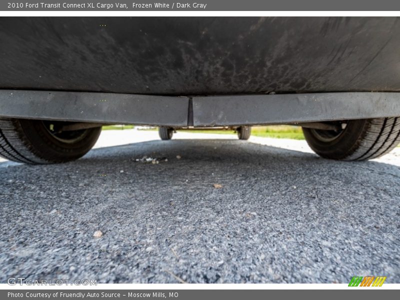 Frozen White / Dark Gray 2010 Ford Transit Connect XL Cargo Van