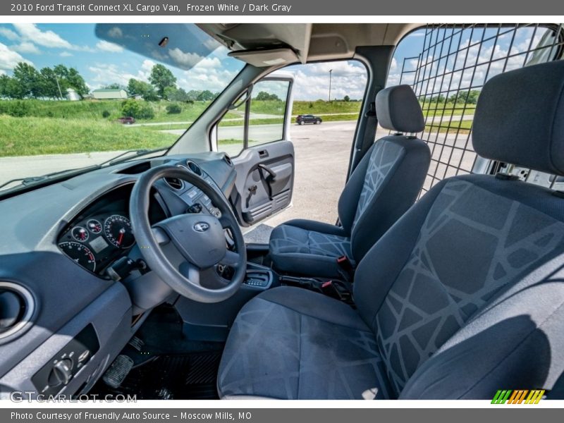 Frozen White / Dark Gray 2010 Ford Transit Connect XL Cargo Van