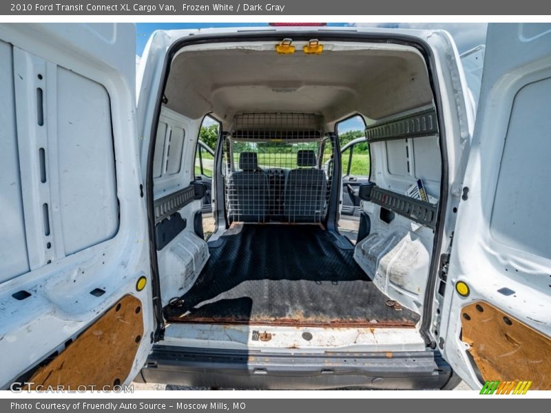 Frozen White / Dark Gray 2010 Ford Transit Connect XL Cargo Van