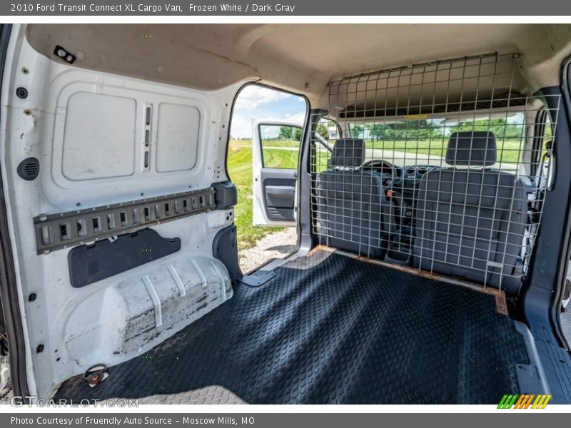 Frozen White / Dark Gray 2010 Ford Transit Connect XL Cargo Van