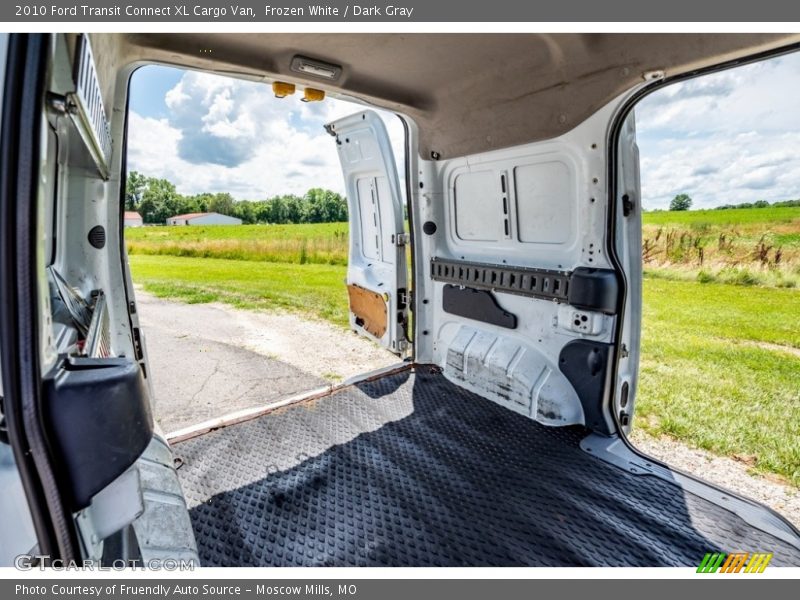 Frozen White / Dark Gray 2010 Ford Transit Connect XL Cargo Van