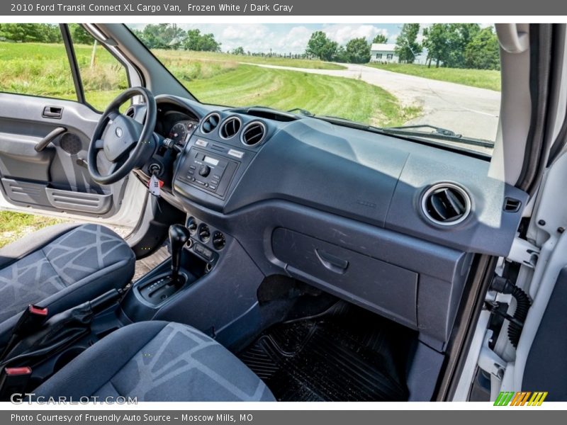 Frozen White / Dark Gray 2010 Ford Transit Connect XL Cargo Van