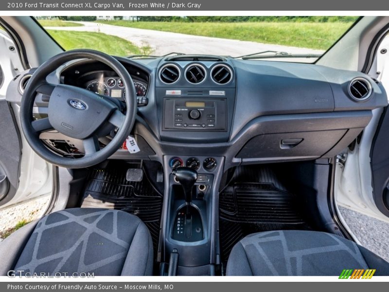 Frozen White / Dark Gray 2010 Ford Transit Connect XL Cargo Van