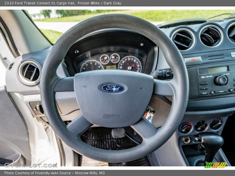 Frozen White / Dark Gray 2010 Ford Transit Connect XL Cargo Van