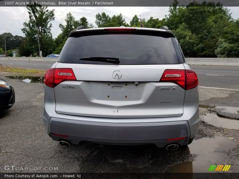 Billet Silver Metallic / Parchment 2007 Acura MDX Technology