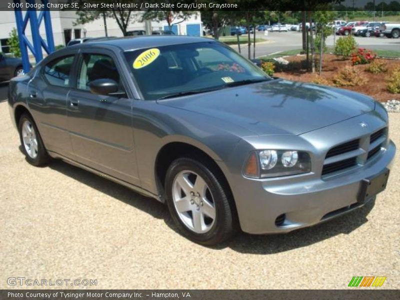 Silver Steel Metallic / Dark Slate Gray/Light Graystone 2006 Dodge Charger SE