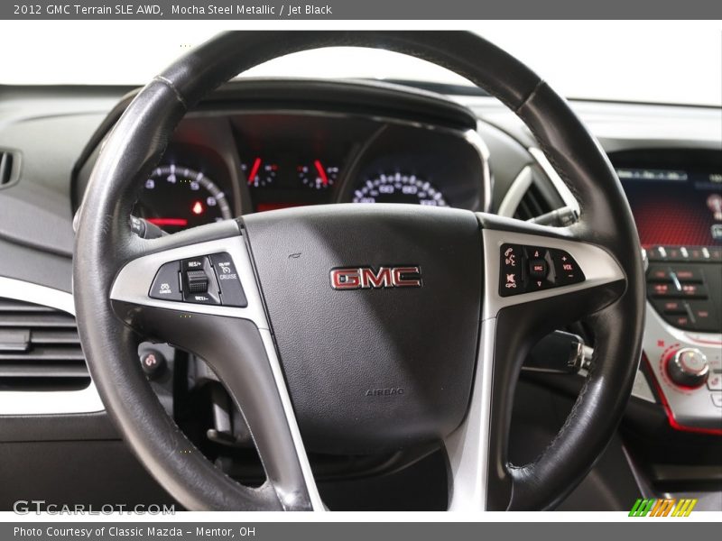 Mocha Steel Metallic / Jet Black 2012 GMC Terrain SLE AWD