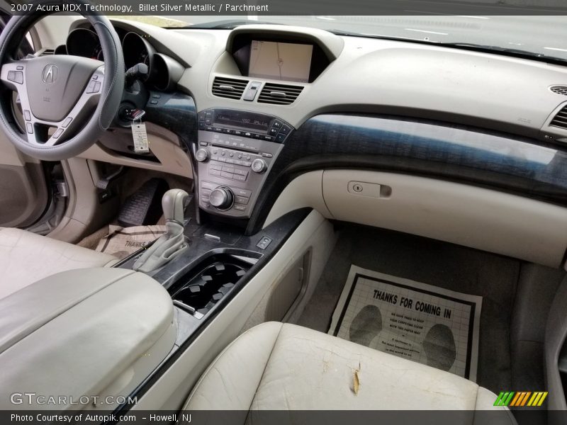 Billet Silver Metallic / Parchment 2007 Acura MDX Technology