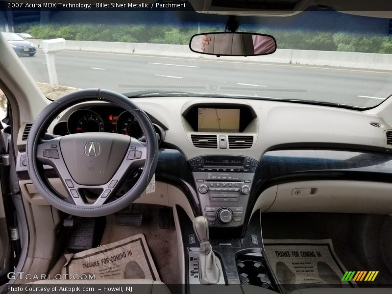 Billet Silver Metallic / Parchment 2007 Acura MDX Technology
