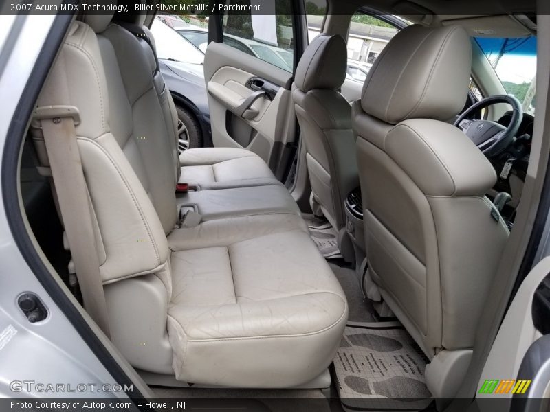 Billet Silver Metallic / Parchment 2007 Acura MDX Technology