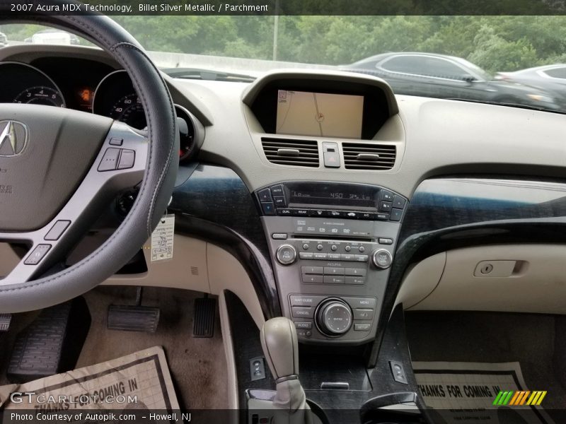 Billet Silver Metallic / Parchment 2007 Acura MDX Technology