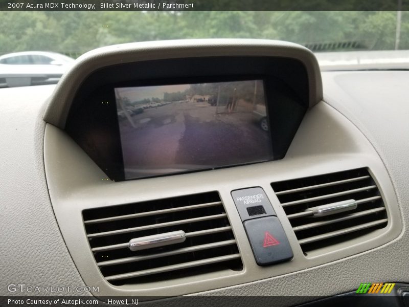 Billet Silver Metallic / Parchment 2007 Acura MDX Technology