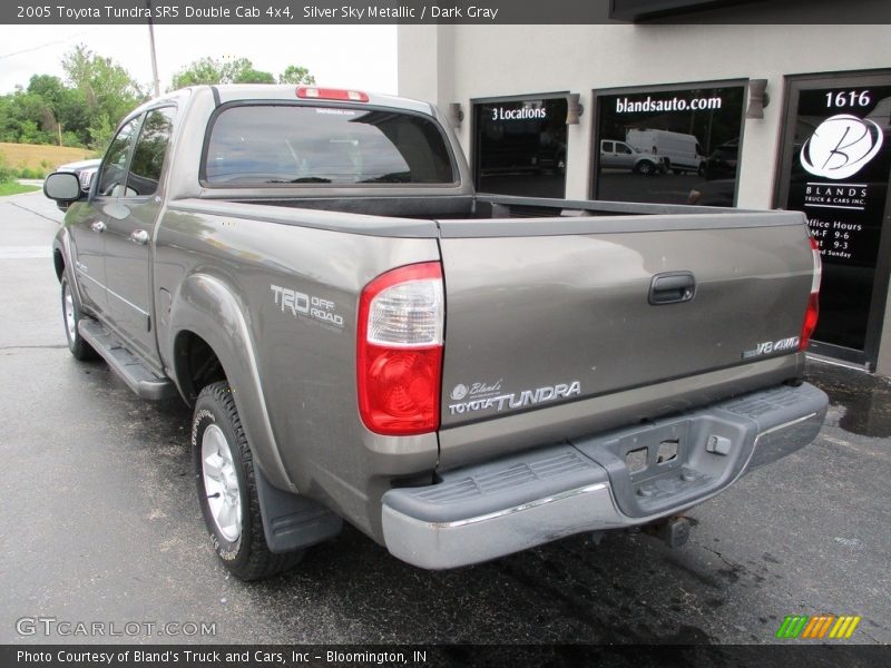 Silver Sky Metallic / Dark Gray 2005 Toyota Tundra SR5 Double Cab 4x4
