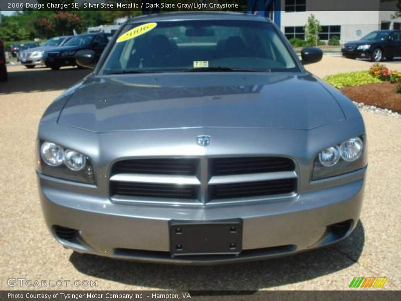 Silver Steel Metallic / Dark Slate Gray/Light Graystone 2006 Dodge Charger SE