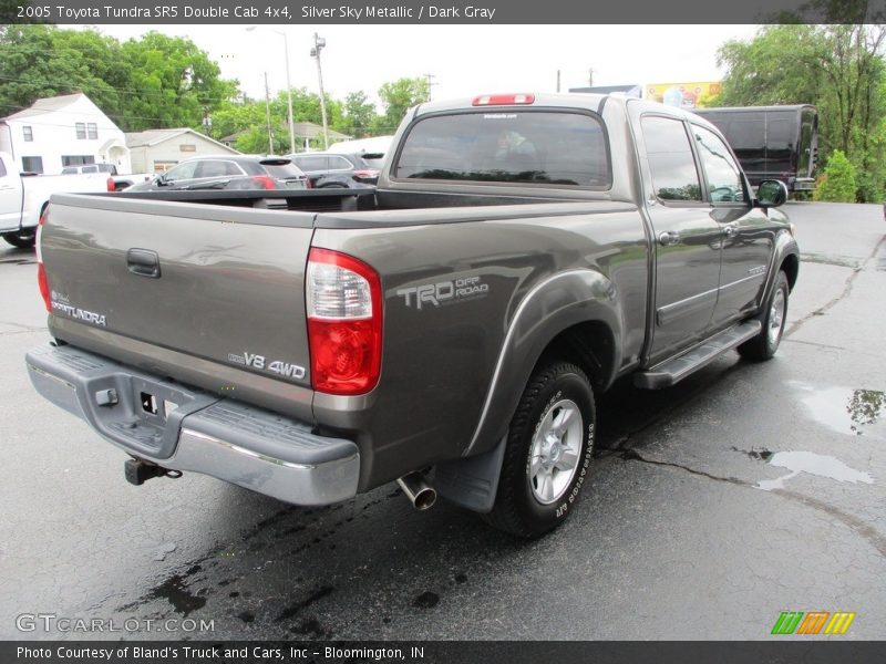 Silver Sky Metallic / Dark Gray 2005 Toyota Tundra SR5 Double Cab 4x4