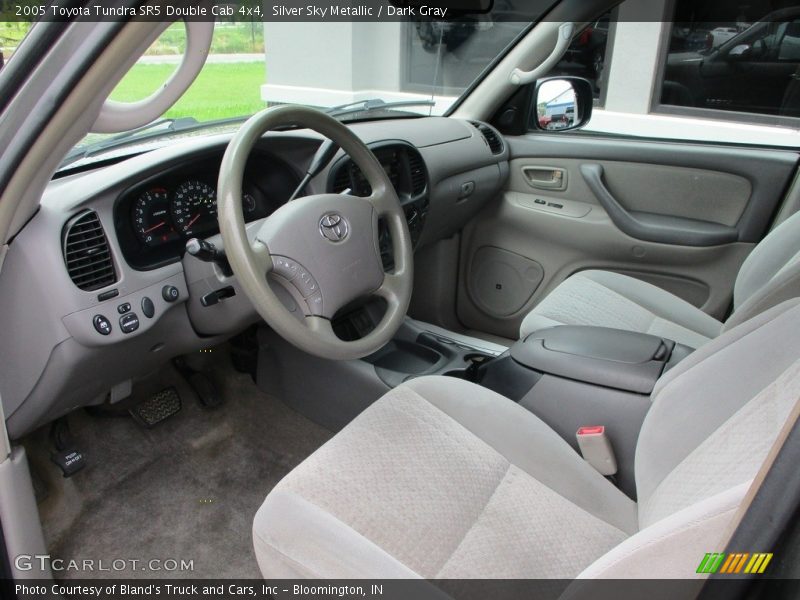 Silver Sky Metallic / Dark Gray 2005 Toyota Tundra SR5 Double Cab 4x4