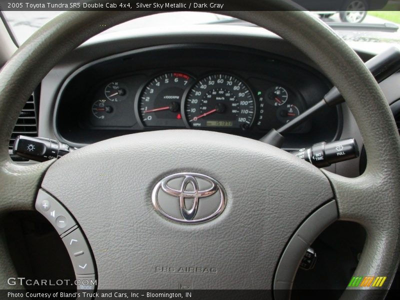 Silver Sky Metallic / Dark Gray 2005 Toyota Tundra SR5 Double Cab 4x4