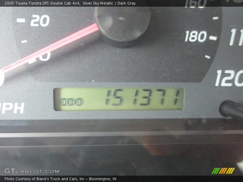 Silver Sky Metallic / Dark Gray 2005 Toyota Tundra SR5 Double Cab 4x4