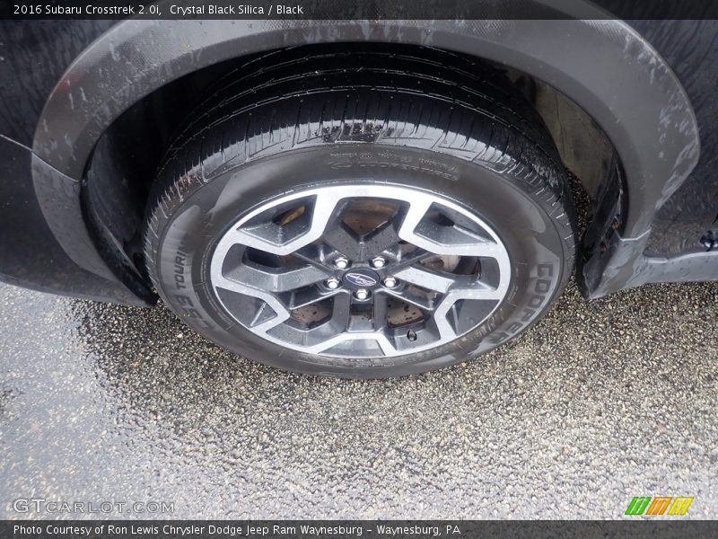 Crystal Black Silica / Black 2016 Subaru Crosstrek 2.0i