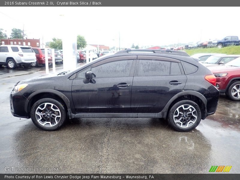  2016 Crosstrek 2.0i Crystal Black Silica