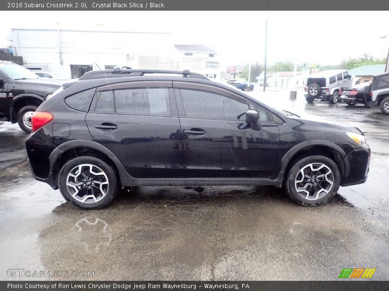  2016 Crosstrek 2.0i Crystal Black Silica