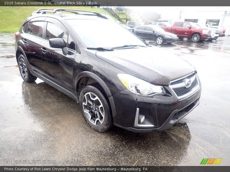 2016 Crosstrek 2.0i Crystal Black Silica