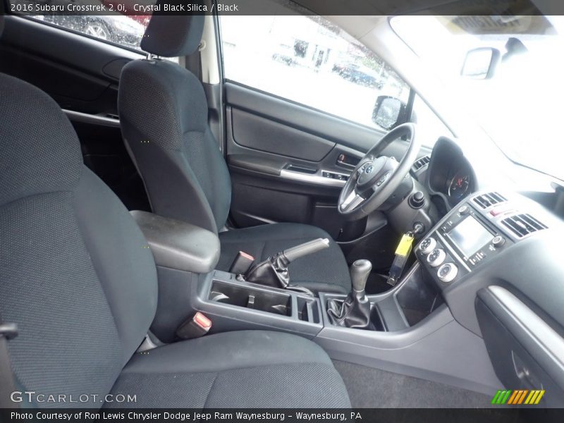 Crystal Black Silica / Black 2016 Subaru Crosstrek 2.0i