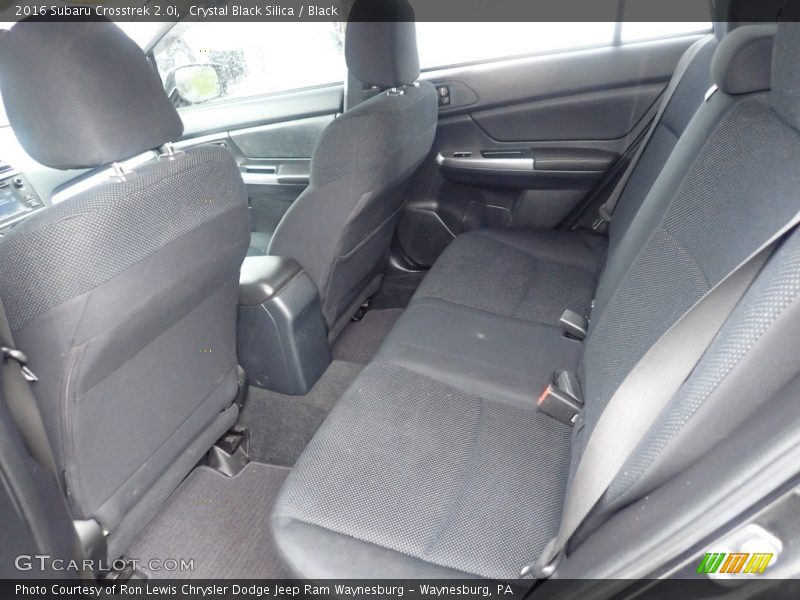 Crystal Black Silica / Black 2016 Subaru Crosstrek 2.0i
