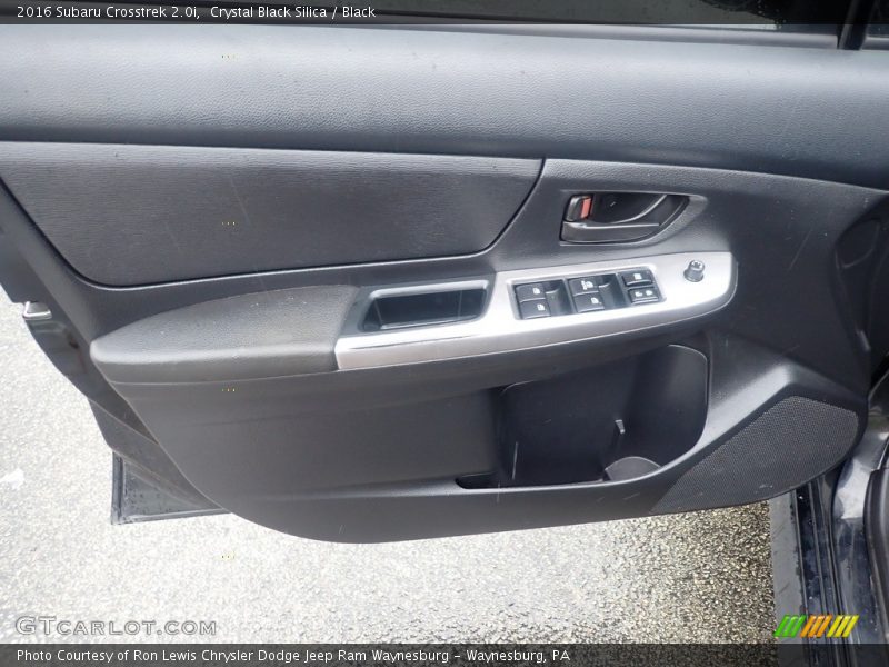Crystal Black Silica / Black 2016 Subaru Crosstrek 2.0i
