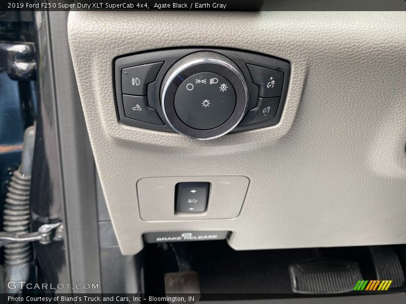 Agate Black / Earth Gray 2019 Ford F250 Super Duty XLT SuperCab 4x4