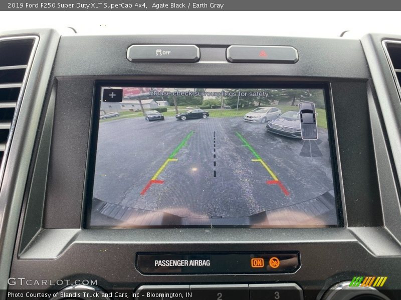 Agate Black / Earth Gray 2019 Ford F250 Super Duty XLT SuperCab 4x4
