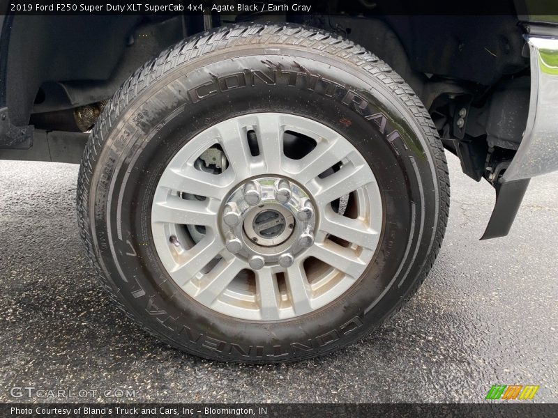 Agate Black / Earth Gray 2019 Ford F250 Super Duty XLT SuperCab 4x4