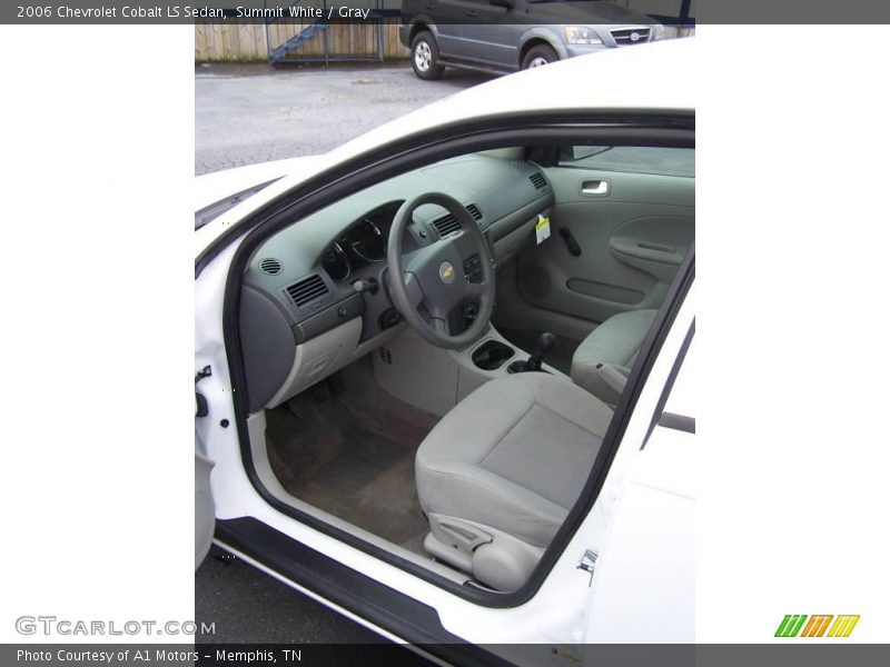 Summit White / Gray 2006 Chevrolet Cobalt LS Sedan