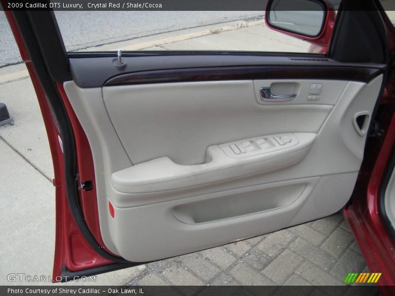 Crystal Red / Shale/Cocoa 2009 Cadillac DTS Luxury