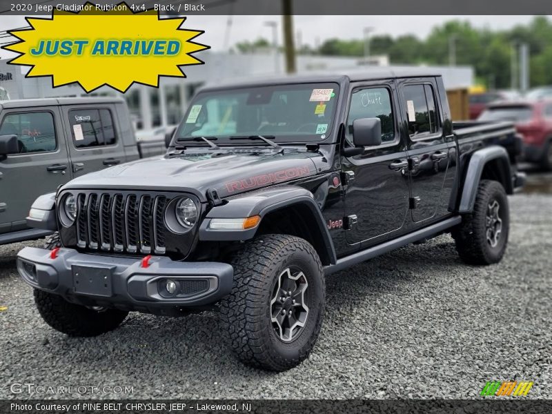 Black / Black 2020 Jeep Gladiator Rubicon 4x4