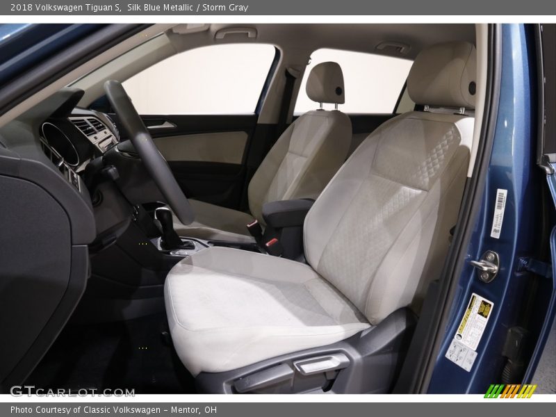 Front Seat of 2018 Tiguan S