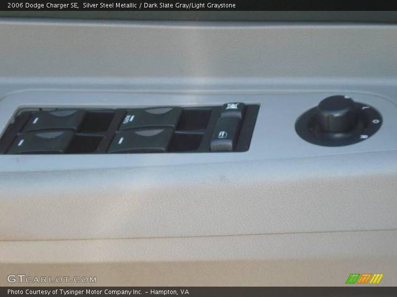 Silver Steel Metallic / Dark Slate Gray/Light Graystone 2006 Dodge Charger SE