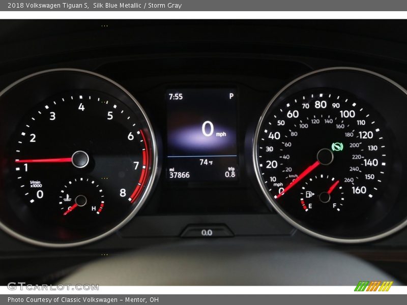 2018 Tiguan S S Gauges