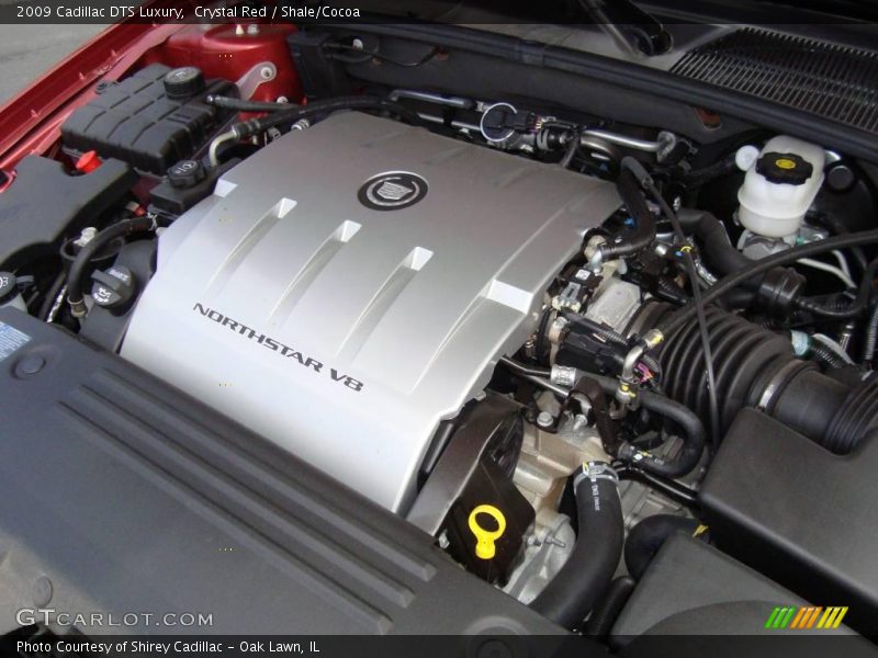 Crystal Red / Shale/Cocoa 2009 Cadillac DTS Luxury