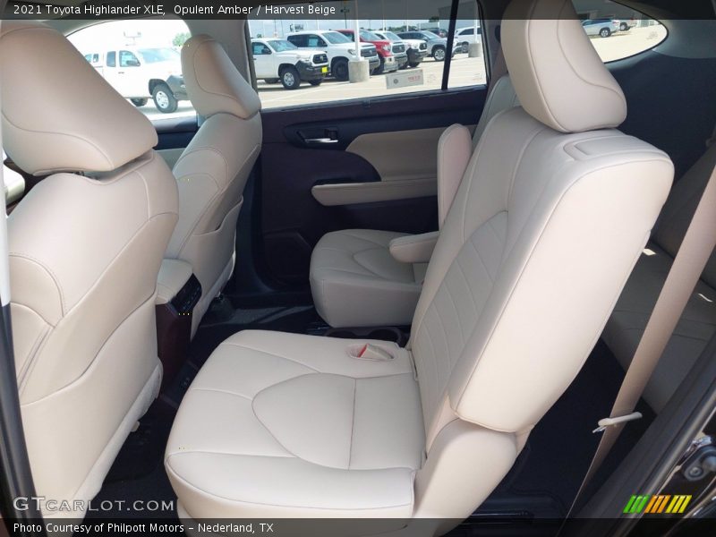 Opulent Amber / Harvest Beige 2021 Toyota Highlander XLE
