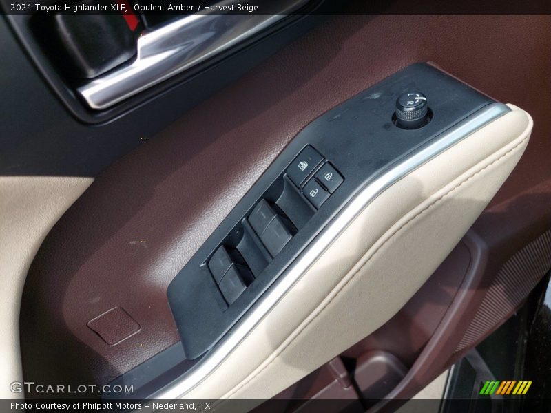 Opulent Amber / Harvest Beige 2021 Toyota Highlander XLE