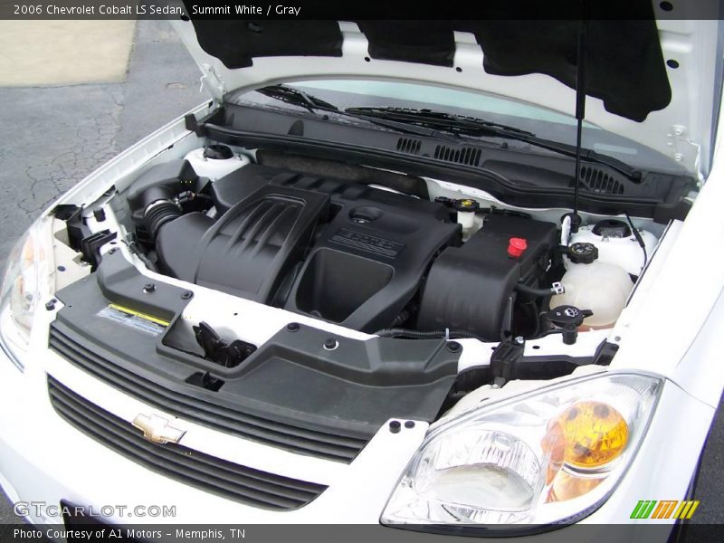 Summit White / Gray 2006 Chevrolet Cobalt LS Sedan