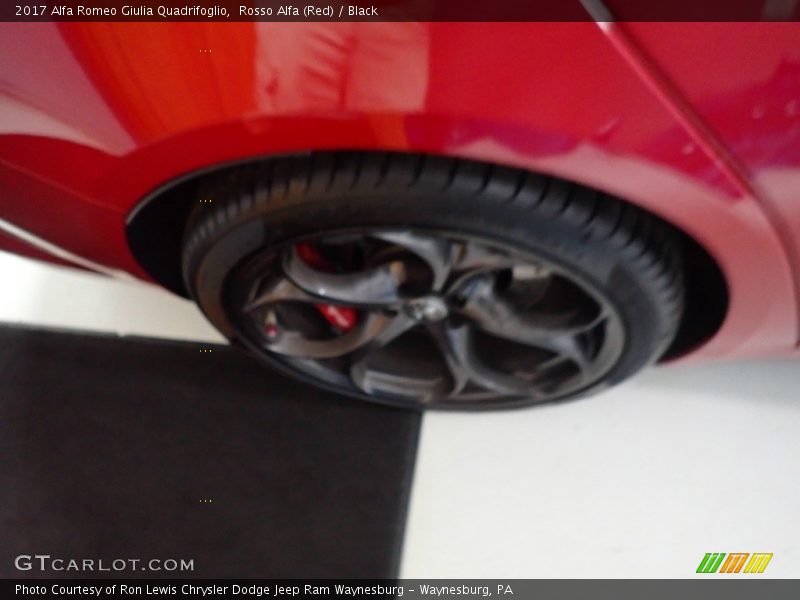 Rosso Alfa (Red) / Black 2017 Alfa Romeo Giulia Quadrifoglio