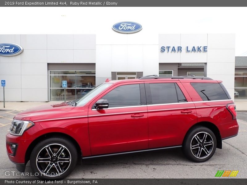Ruby Red Metallic / Ebony 2019 Ford Expedition Limited 4x4