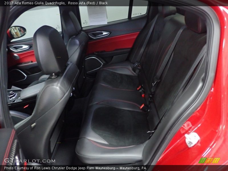 Rosso Alfa (Red) / Black 2017 Alfa Romeo Giulia Quadrifoglio