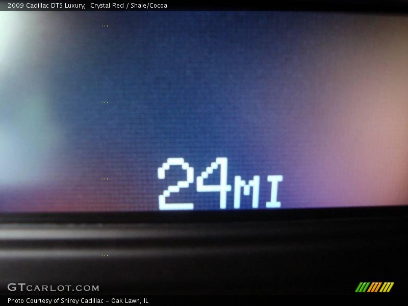 Crystal Red / Shale/Cocoa 2009 Cadillac DTS Luxury
