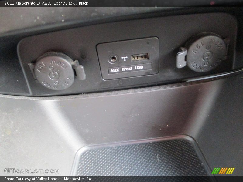 Ebony Black / Black 2011 Kia Sorento LX AWD