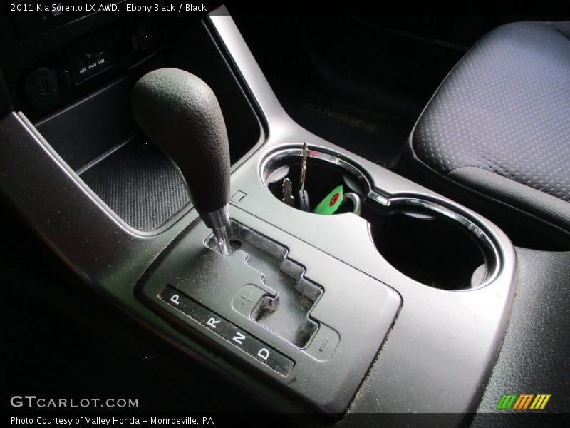 Ebony Black / Black 2011 Kia Sorento LX AWD