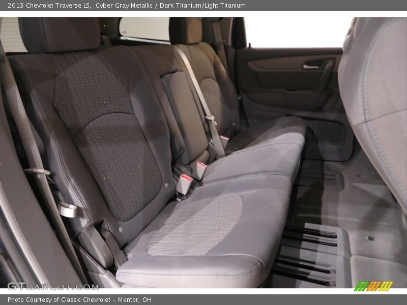 Cyber Gray Metallic / Dark Titanium/Light Titanium 2013 Chevrolet Traverse LS
