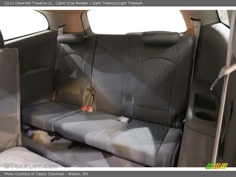 Cyber Gray Metallic / Dark Titanium/Light Titanium 2013 Chevrolet Traverse LS